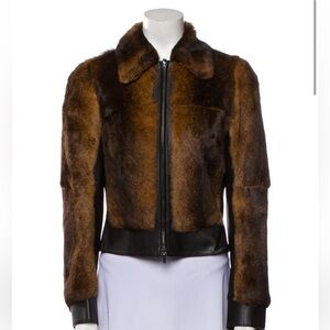 NWT ARMANI COLLEZIONI FUR JACKET 💘